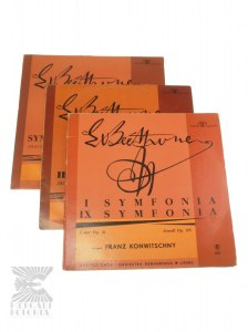 PRL - Klasická hudba LP Set: Fryderyk Chopin, Ludwig van Beethoven - kompletní dílo, Polskie Nagrania Muza