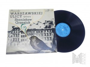 PRL, Warszawa, 1967 r. - Stanisław Grzesiuk, “Piosenki Warszawskiej Ulicy” (Polskie Nagrania Muza - XL 0340)