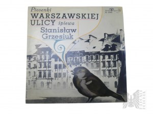 PRL, Warszawa, 1967 r. - Stanisław Grzesiuk, “Piosenki Warszawskiej Ulicy” (Polskie Nagrania Muza - XL 0340)