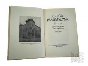 PRL, Toruń, 1952 r. - Księga Pamiątkowa 75-lecia Towarzystwa Naukowego w Toruniu, Wyd. Towarzystwo Naukowe
