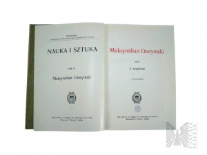 Lwów-Warszawa, 1906 r. - Książka Antoni Sygietyński, “Maksymilian Gierymski”, Wydawnictwo Księgarni H. Altenberga i E. Wende i S-ka