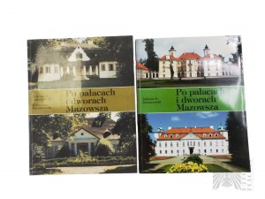 Book Po Pałacach i Dworach Mazowsza, Volume I-II, Wydawnictw Naukowo-Techniczne Warsaw, 1995-1996