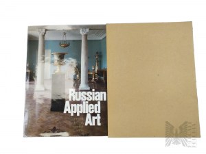Buch Russische angewandte Kunst, Aurora Art Publishers, Leningrad 1976.