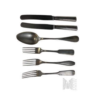 XIX-XX w. - Zestaw Sztućców Platerowanych - Fraget i Norblin