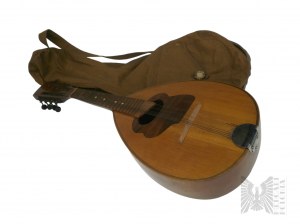 PRL - Old Mandolin with Cover, Lublin Legnicki Instrument Factory