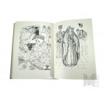 PRL, Warszawa, 1953 r. - Książka “Różne Przypadki Świata Tego : Wybór Utworów Satyrycznych Mikołaja Reja”, Wybór i Oprac. Antonina Jelicz, Ilustracje Maja Berezowska - Państwowy Instytut Wydawniczy
