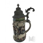 Niemcy - Kufel Ceramiczny z Pokrywką Klapperstorch's Musterlager