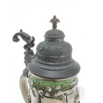 Niemcy - Kufel Ceramiczny z Pokrywką Klapperstorch's Musterlager