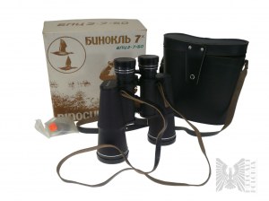 USSR - Hunting Binoculars with Seven Times Magnification with Holster.