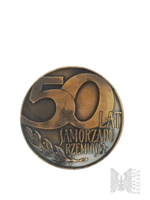 Communist Party, 1983. - Medal of 50 Years of Crafts Self-Government / Central Association of Crafts '83