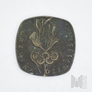 People's Republic of Poland, Warsaw, 1972. - Warsaw Mint medal, Olympic Games / Polish Olympic Fund - Design by Jerzy Jarnuszkiewicz.