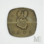 PRL, Warszawa, 1972 r. - Medal Mennica Warszawska, Igrzyska Olimpijskie / Polski Fundusz Olimpijski - Projekt Jerzy Jarnuszkiewicz