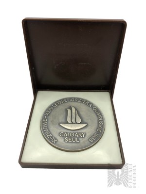 1988 r. - Medal XV Zimowe-XXIV Letnie Igrzyska Olimpijskie 1988 Calgary Seul