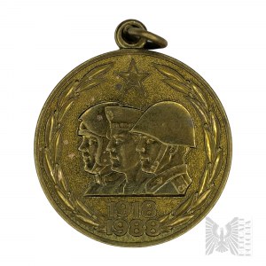 ZSRR, 1988 r. - Medal Okolicznościowy „70 lat Sił Zbrojnych ZSRR 1918-1988” (