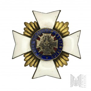 Badge of the 30th Kaniowski Rifle Regiment, Cap A. Panasiuk, Warsaw - Copy