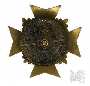 Badge of the 30th Kaniowski Rifle Regiment, Cap A. Panasiuk, Warsaw - Copy