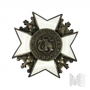 Unteroffiziersabzeichen des 7. Regiments der Berittenen Schützen, Mütze W. Gontarczyk, Warschau - Kopie
