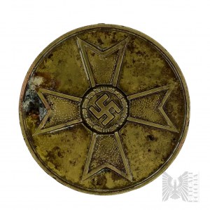 Tretia ríša - Kriegsverdienstmedaille Medal, (Za vojnovú službu), Tombak - Originál