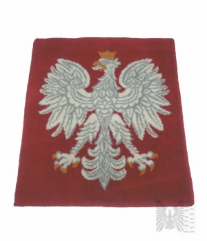 Polonia - Tappeto da parete con emblema dell'aquila bianca