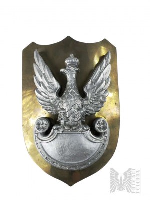 Veľký kovový odznak - Orol wz.19