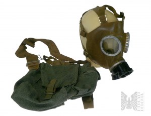PRL - plynová maska MC-1 pro civilní obranu, velikost 1, v originálním sáčku