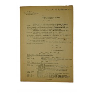 Do Druhów Komendantów ośrodków i drużynowych w Hufcu, pismo w sprawie odprawy z 1 października 1947r.