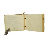 Jubileuszowy Zlot ZHP w Spale 1935r. , mini album z wpisami uczestników, wpisy dla H.B. [Hala B.], [B]