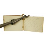 Jubileuszowy Zlot ZHP w Spale 1935r. , mini album z wpisami uczestników, wpisy dla H.B. [Hala B.], [B]