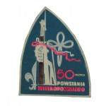 Zestaw 3 naszywek harcerskich 50 rocznica Powstania Wielkopolskiego i Akcja Letnia Leśna Baza, 1968r., [2]