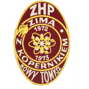 Naszywka harcerska ZHP Nowy Tomyśl Zima z Kopernikiem 1972, [2]