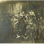 Zestaw 2 zdjęć z harcerzami 26 P.D.H. na wycieczce w Kobelnicy 4.6.48r., [W]