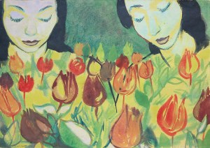 Andrzej Wróblewski (1927 - 1957), TULIPANS, 1955