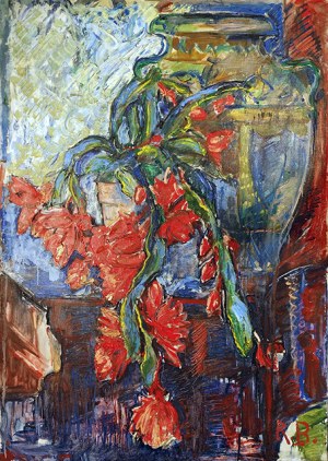 Roman Bilinski (1897-1981), BLUMEN, 1961