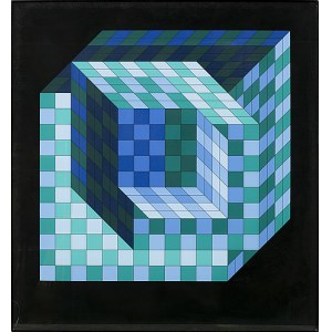 Victor Vasarely, Serigrafia, oryginał