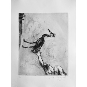 Marc Chagall, Les grenouilles qui demandent un roi, Ur La Fontaines fabler, oryginał
