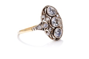 Anello Art déco 1920, Austria-Ungheria