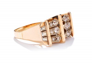 Diamond ring 1950s.