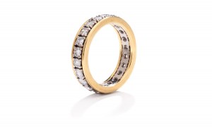 'eternity' ring late 20th century.