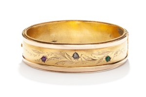 Bracciale in oro, seconda metà del XIX secolo, Vienna