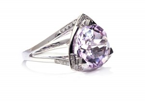 Ring mit Amethyst und Diamanten 'Dream & Love' frühes 21. Jahrhundert, Mauboussin