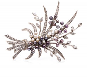 Brooch in the form of a bouquet, 1958, Sweden