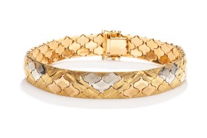 Gold bracelet 2nd half of 20th century, Italy