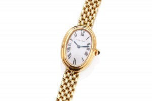 Zegarek damski 'Baignoire' 2 poł. XX w., Cartier