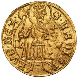 Władysław III Warneńczyk (1434-1444) - Dukat (goldgulden) bez daty, mennica Nagybania