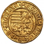 Władysław III Warneńczyk (1434-1444) - Dukat (goldgulden) bez daty, mennica Nagybania