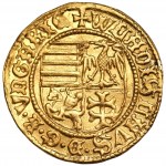 Władysław III Warneńczyk (1434-1444) - Dukat (goldgulden) bez daty, mennica Nagybania