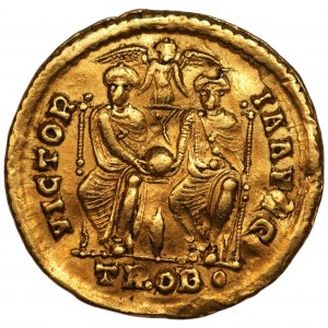 Cesarstwo Rzymskie - Walens (364-378) - Solidus - Treveri