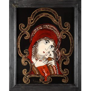 Ewelina PĘKSOWA (1923-2015), Matka Boska z Dzieciątkiem (2001)