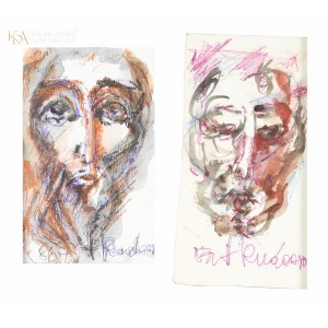 Teresa RUDOWICZ (1928-1994), Chrystus - zestaw dwóch prac