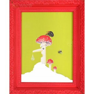 Edward NARKIEWICZ (1938-2007), Self-portrait - toadstool (1997)